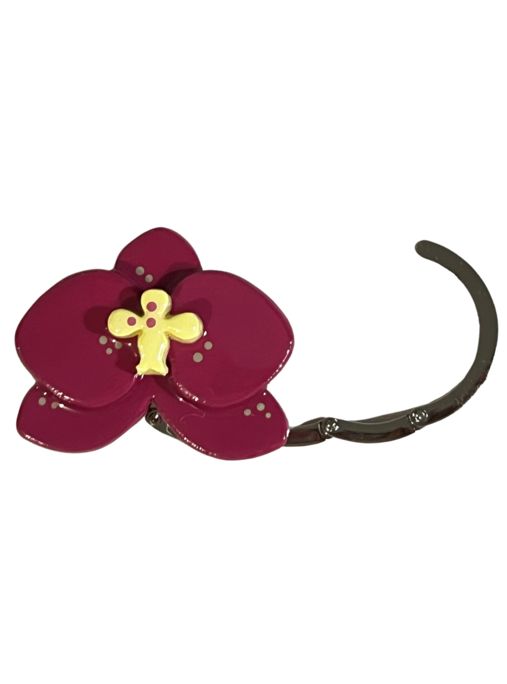 Bloom Purse Hook in Magenta