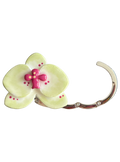 Bloom Purse Hook in Light Green/Magenta
