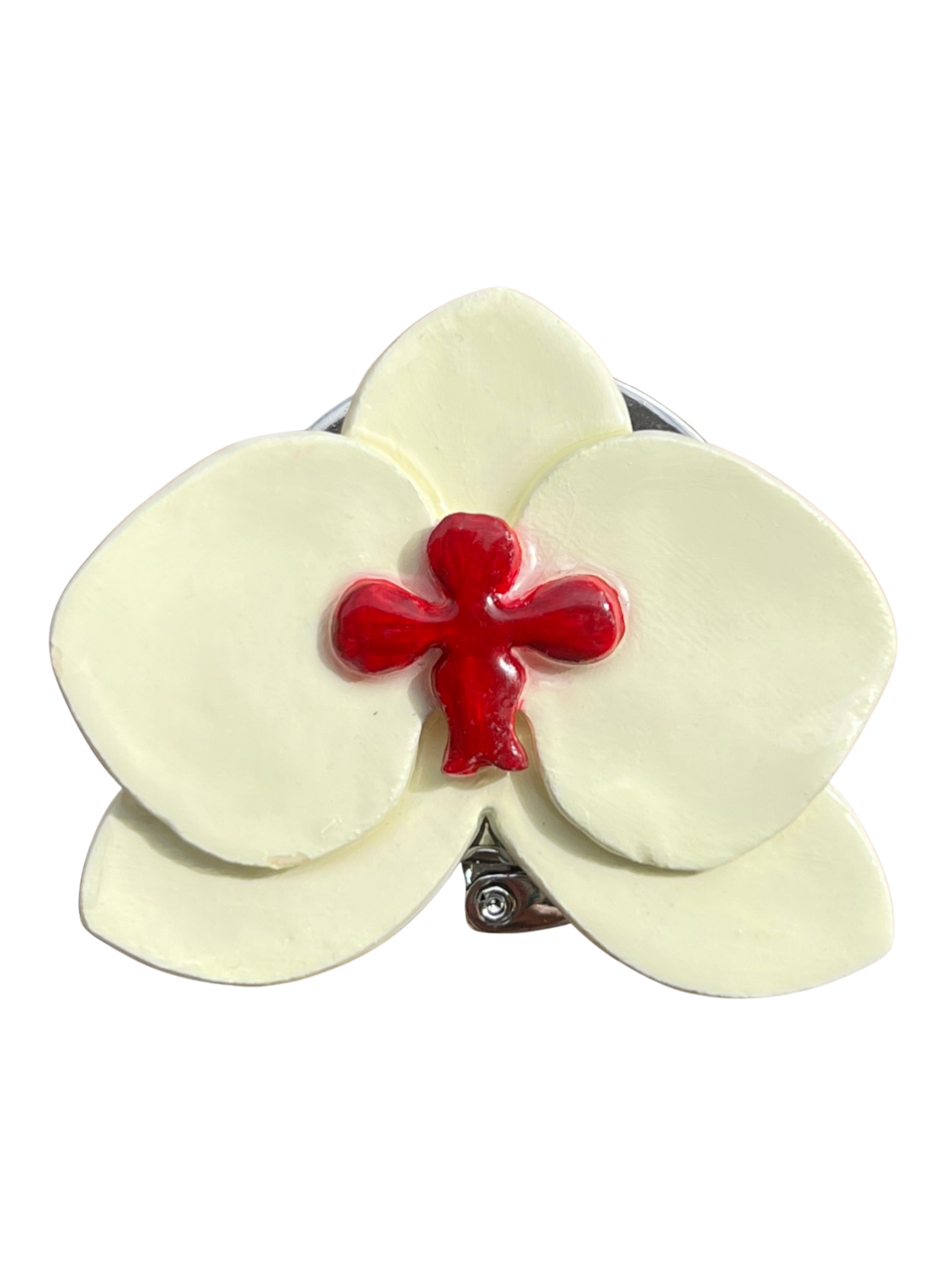 Bloom Purse Hook in Crimson