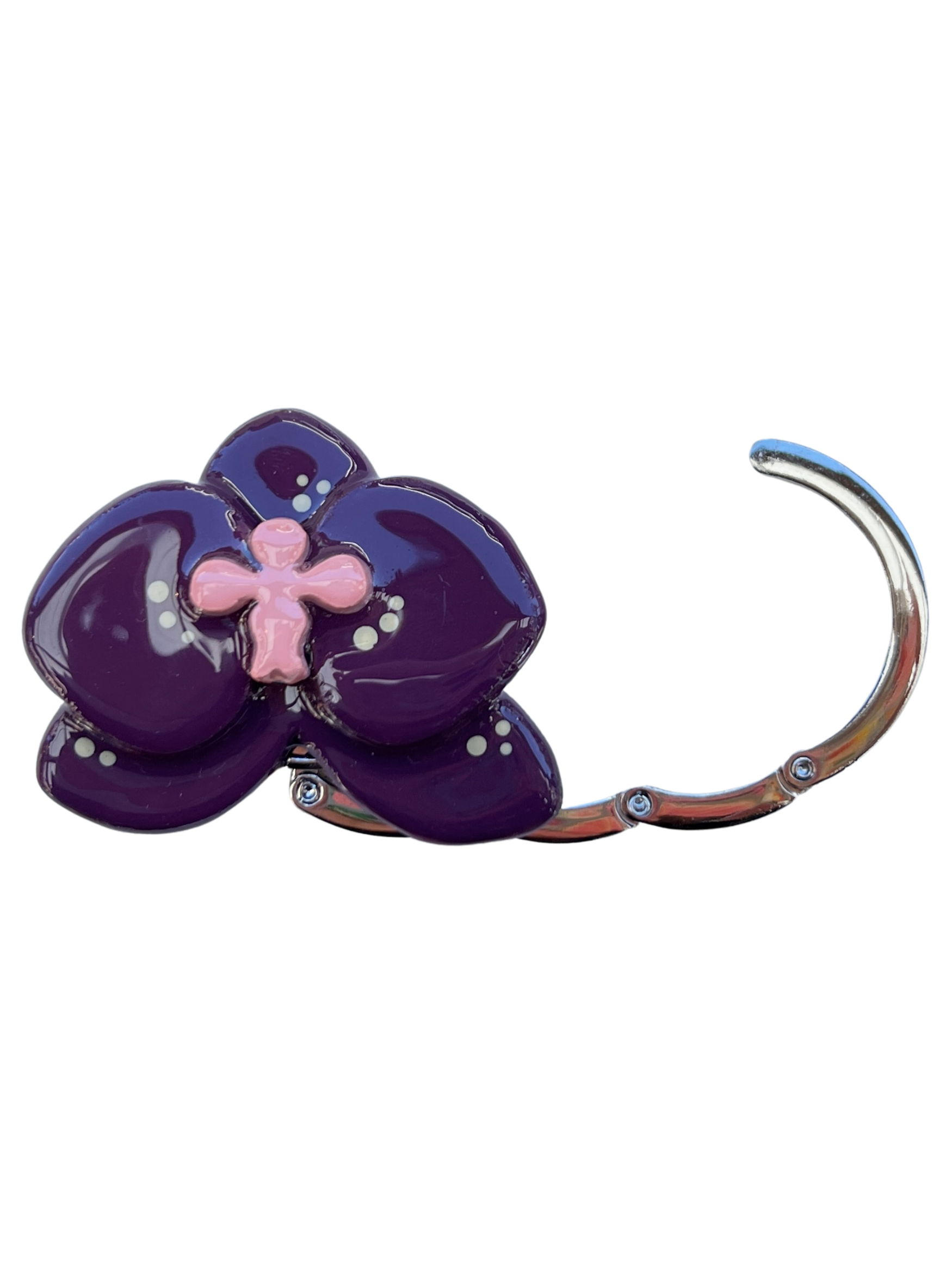 Bloom Purse Hook in Ube
