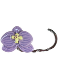 Bloom Purse Hook in Lavender Stripes