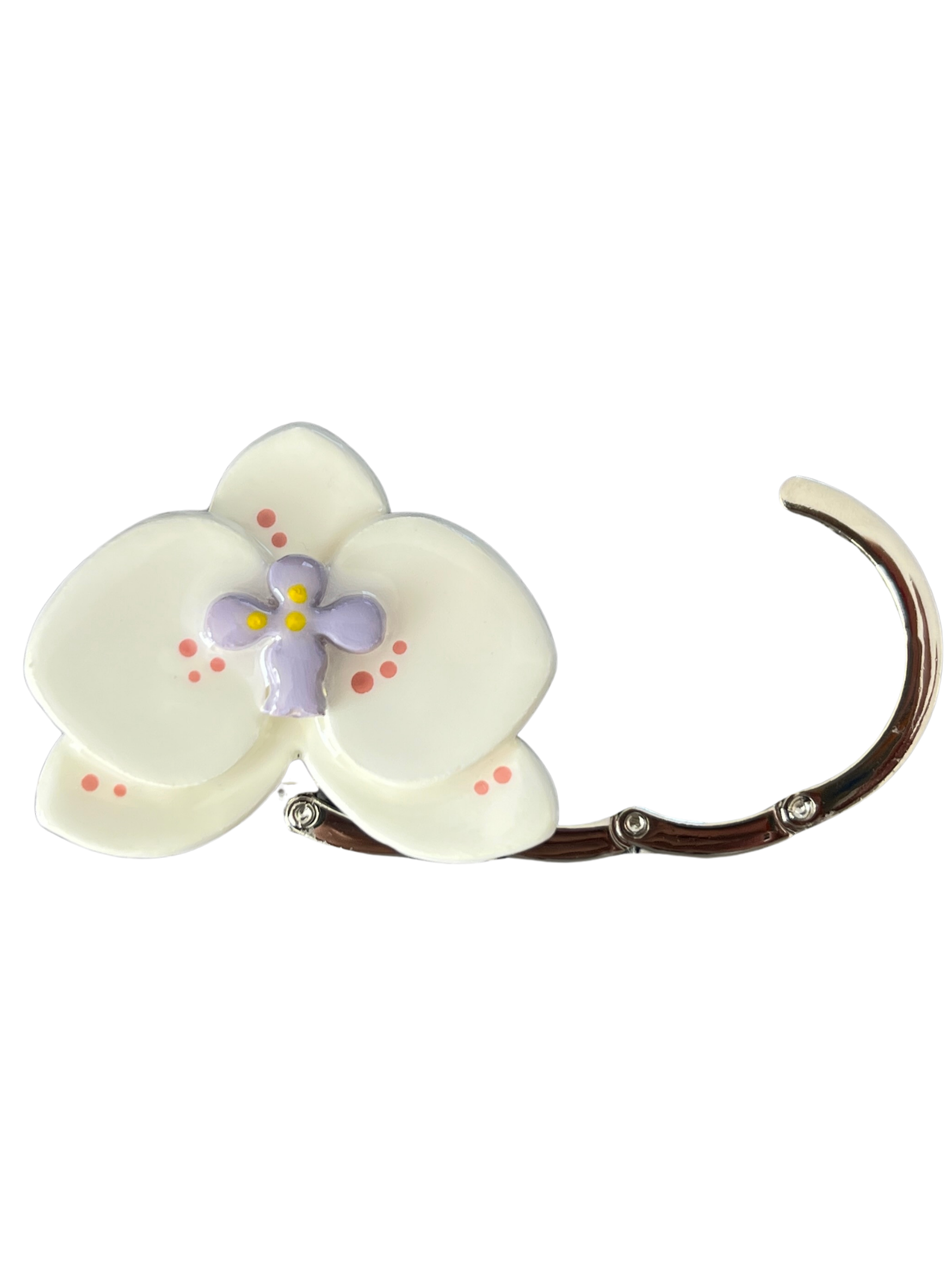 Bloom Purse Hook in Lavender/Blush