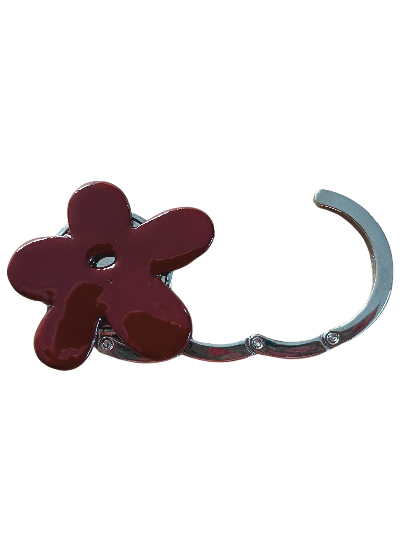 Purse Hook in Bordeaux
