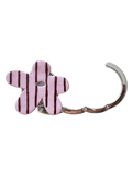 Purse Hook in Rosewood Stripes