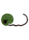 Lily Pad Purse Hook in Bordeaux