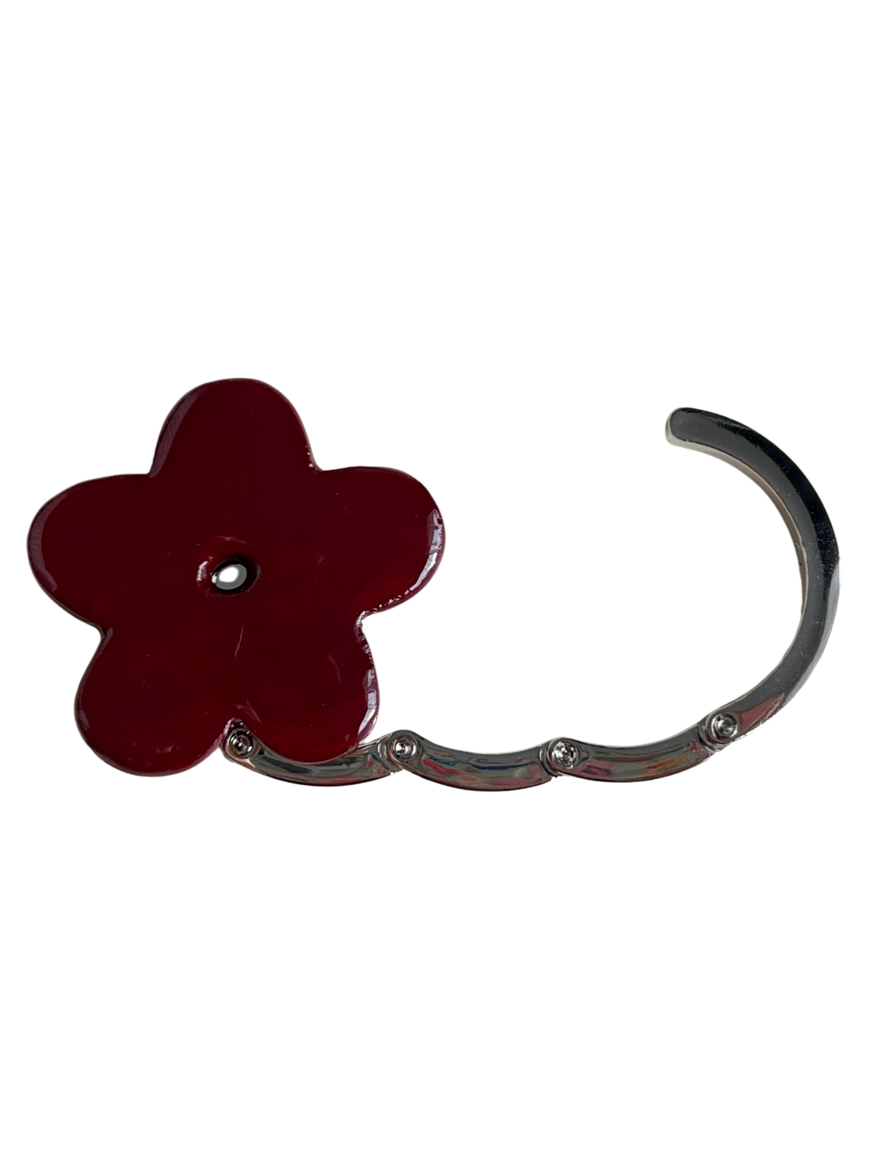 Purse Hook in Bordeaux
