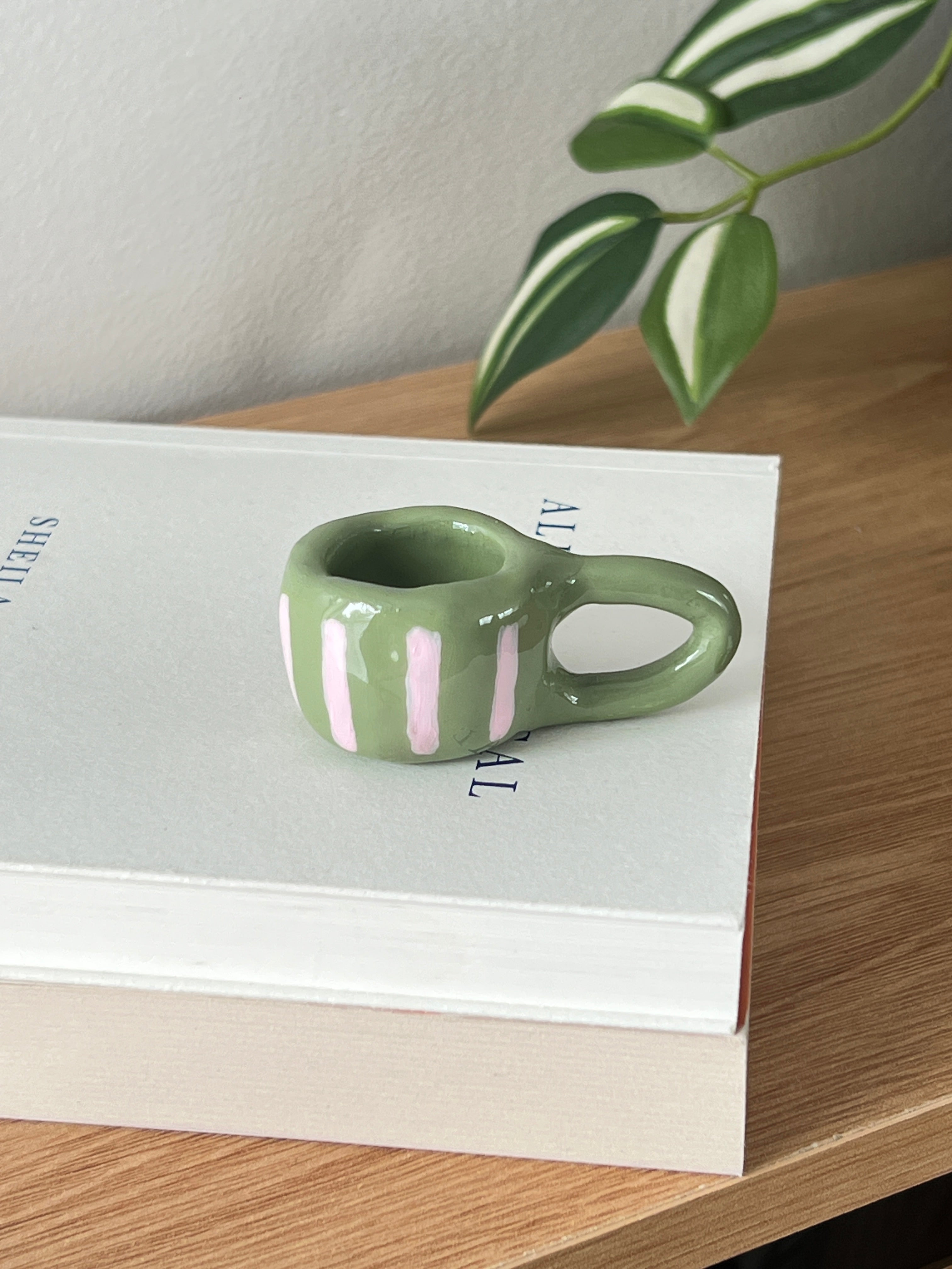 The Cosy Cup in Matcha - Piece A