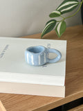The Cosy Cup in Cloud Stripe - Piece A