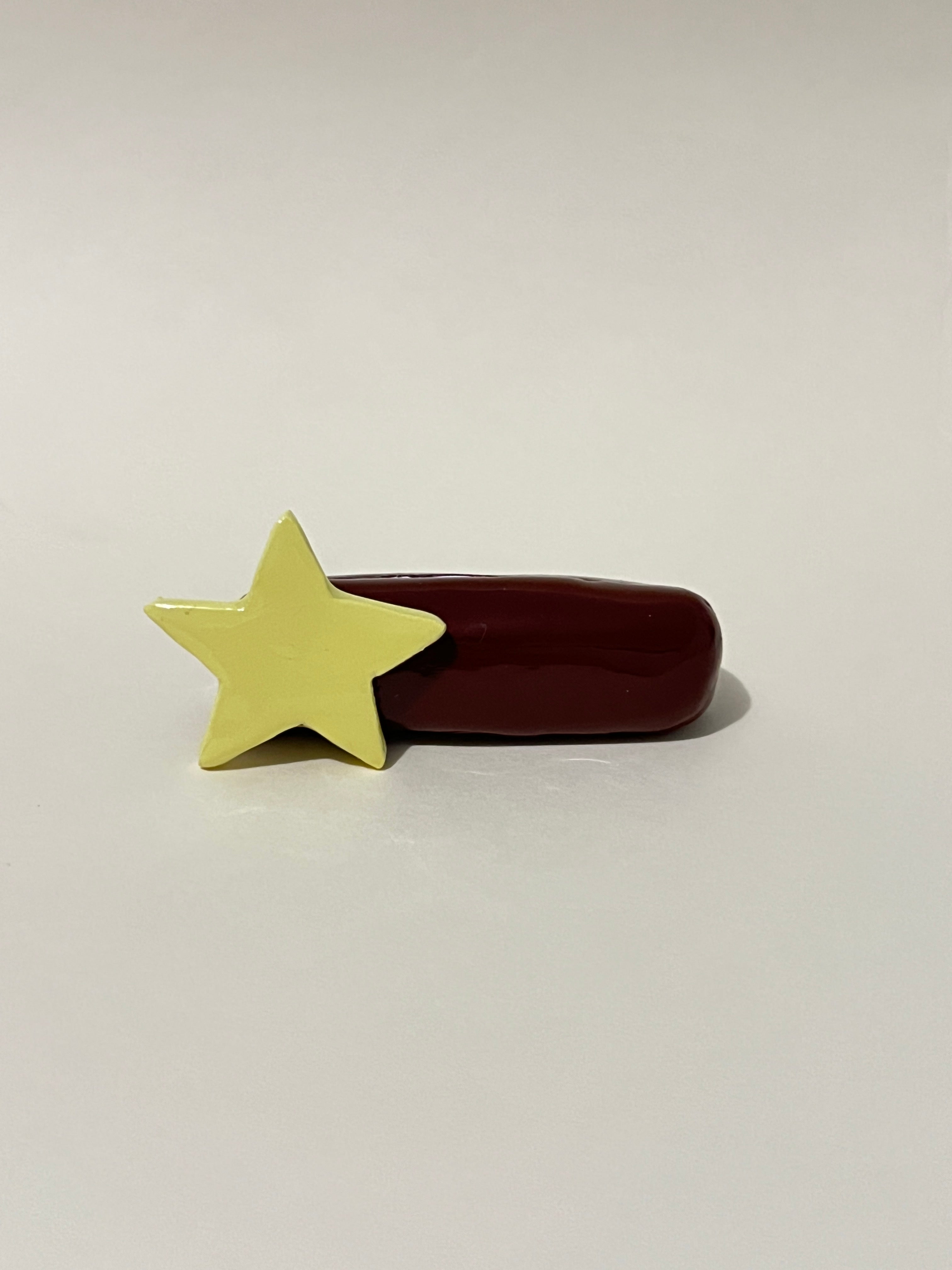 Lumi Photo Holder in Burnt Sienna/Yellow