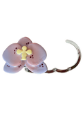 Bloom Purse Hook in Lavender Coral