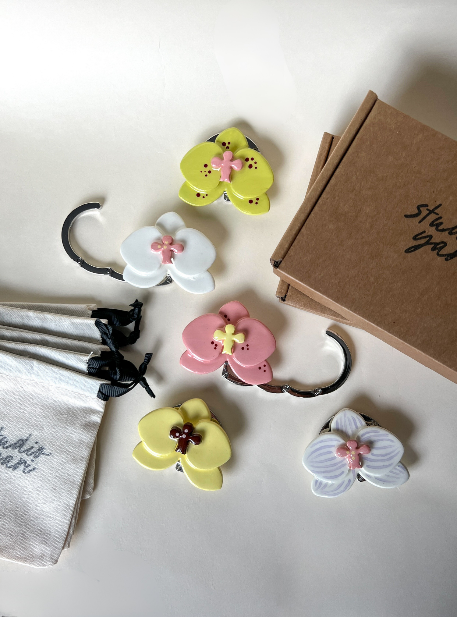 Party Favours Set (5 Purse Hooks)